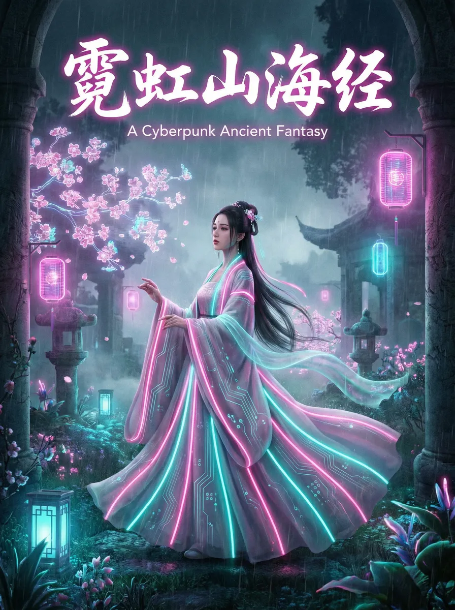 母狗vk 古风奇缘短剧 - 霓虹山海经海报